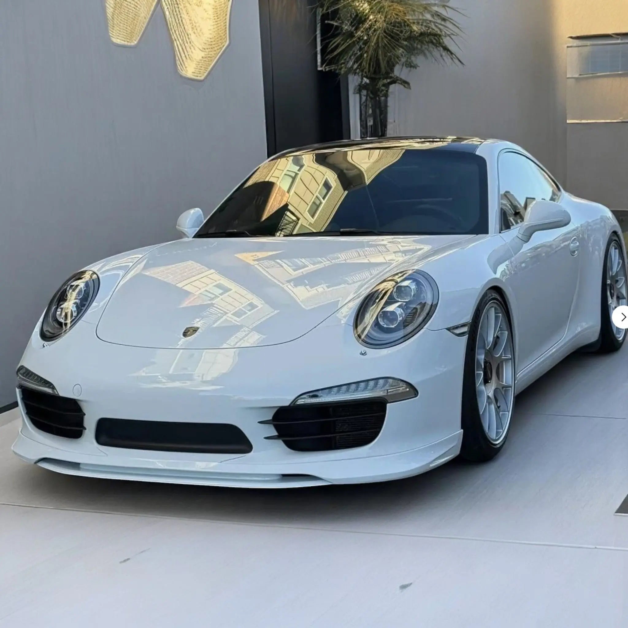 BB991FL4 - Porsche 991 Carrera Euro GT Chin Spoiler – Polyurethane Front Lip