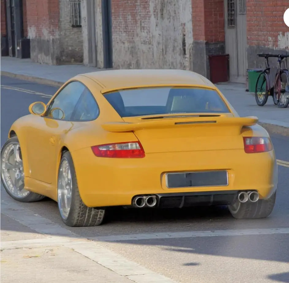BB997RD12 Porsche 997 Rear Diffuser – Polyurethane (2005–2008 Carrera & 4S)