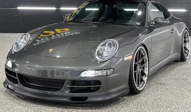 BB997FL2 - Porsche 997.1 Carrera Front Spoiler Lip – GT3 Style Urethane (2005–2008)