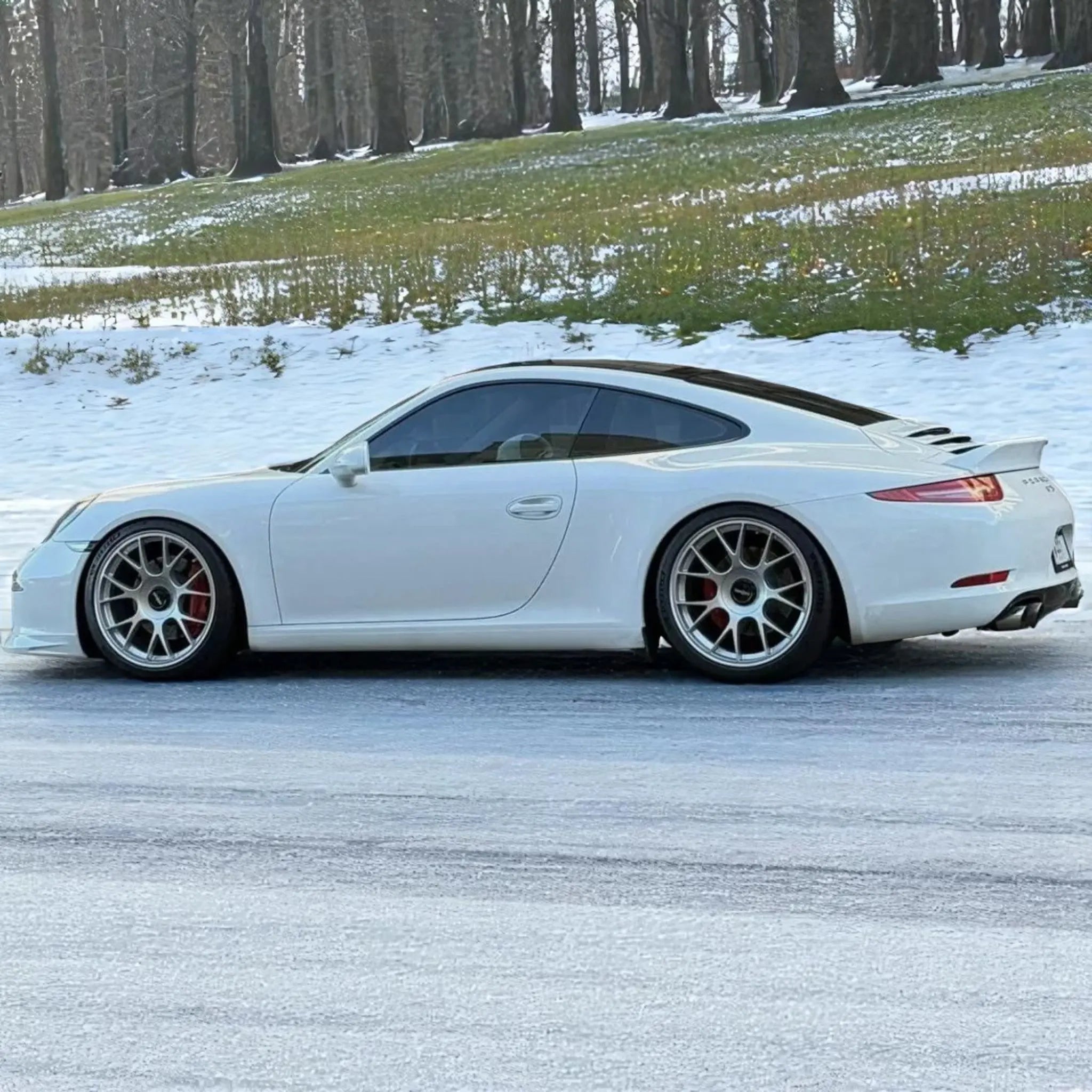 BB991FL4 - Porsche 991 Carrera Euro GT Chin Spoiler – Polyurethane Front Lip