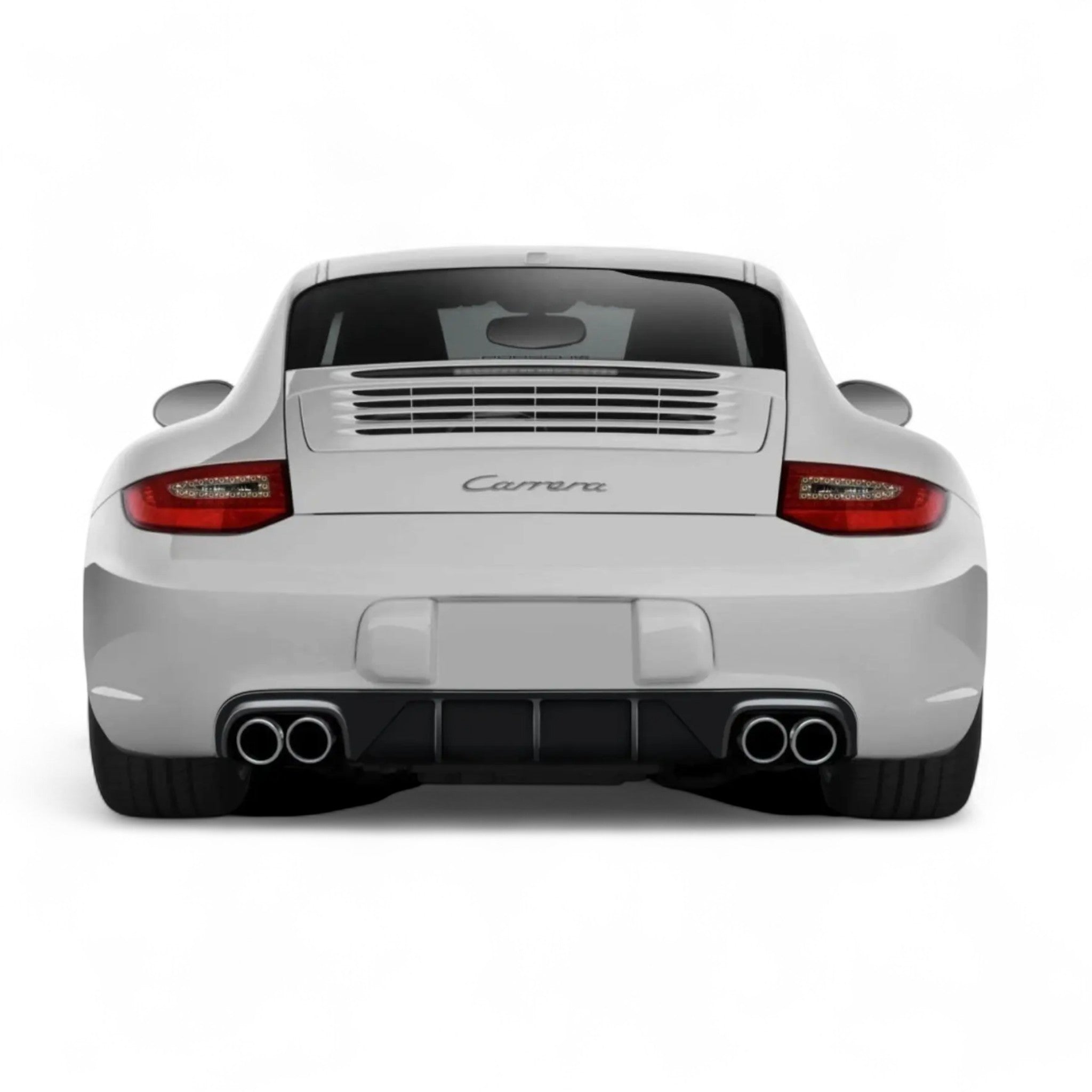 BB997RD4 - Porsche 997.2 Rear Bumper Diffuser – Polyurethane (2009–2012)
