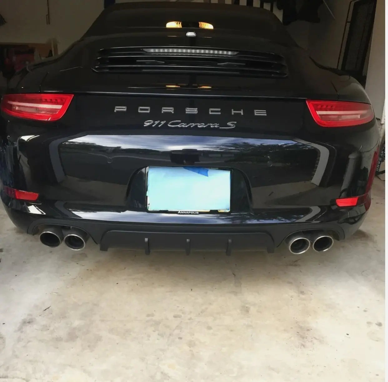 BB991RD1 991.1 Carrera Rear Diffuser