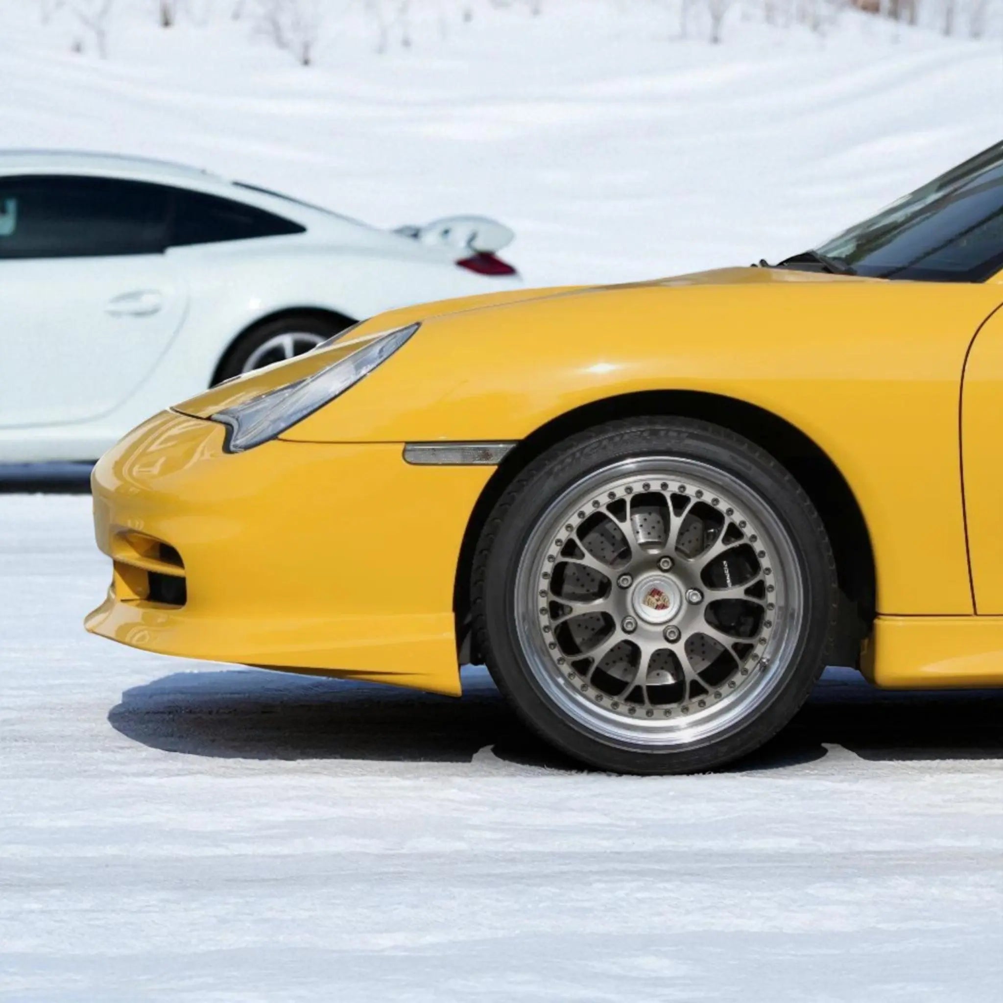 BB996FL3 - Porsche 996 Carrera GT3TEK Front Lip Spoiler – Polyurethane (2002–2004)
